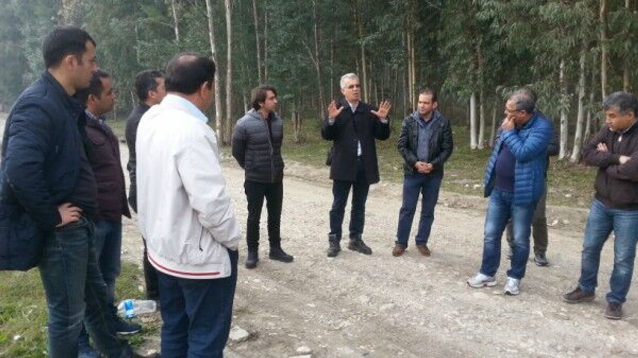 Kayseri Orman Bölge Müdürlüğü teknik ekibi, Mersin'de orman sahalarını inceledi