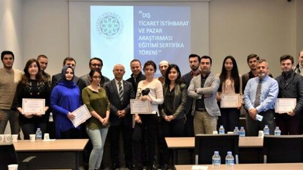 KTO’dan Dış Ticaret İstihbarat ve Pazar Araştırması Eğitimi 