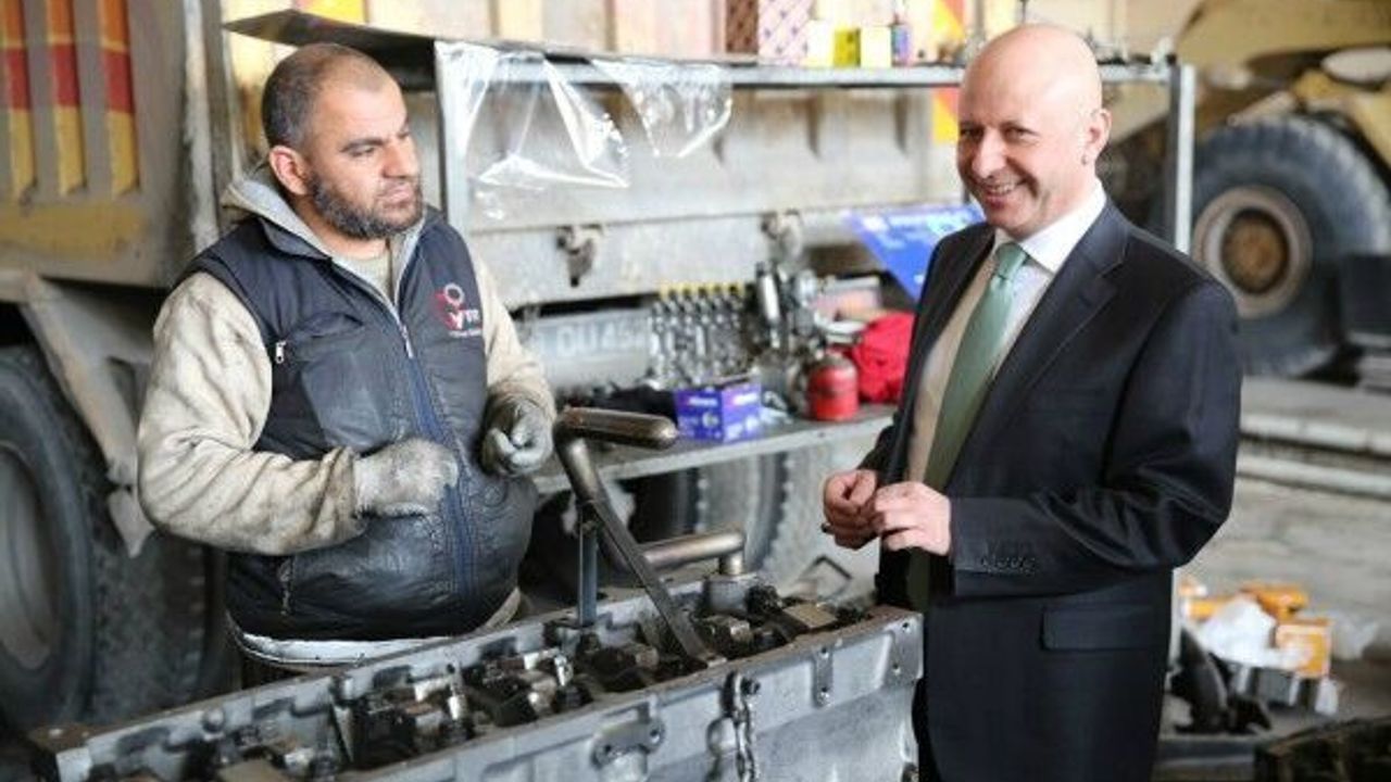 “Kocasinan’ın atölyeleri, sanayi sitesi gibi çalışıyor”