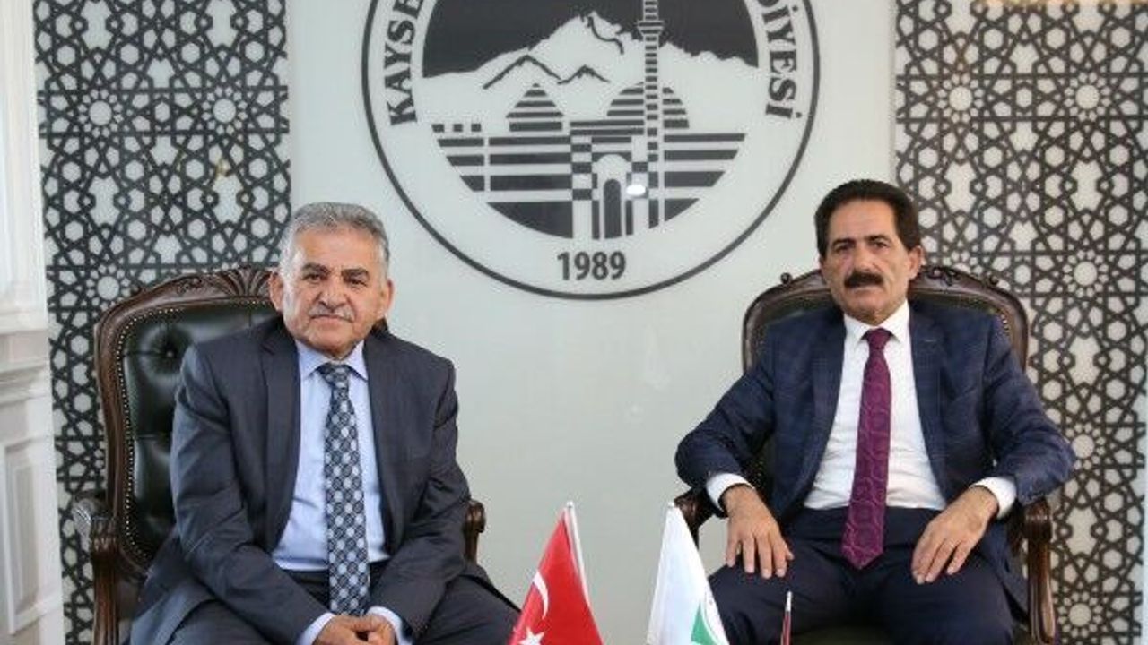 Kalaba Belediye Başkanı Köroğlu, Referans Belediye Melikgazi’yi ziyaret etti 