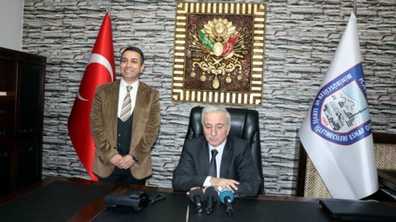 Vali Kamçı'dan Minibüsçüler ve Servis İşletmecileri Odası'na ziyaret 