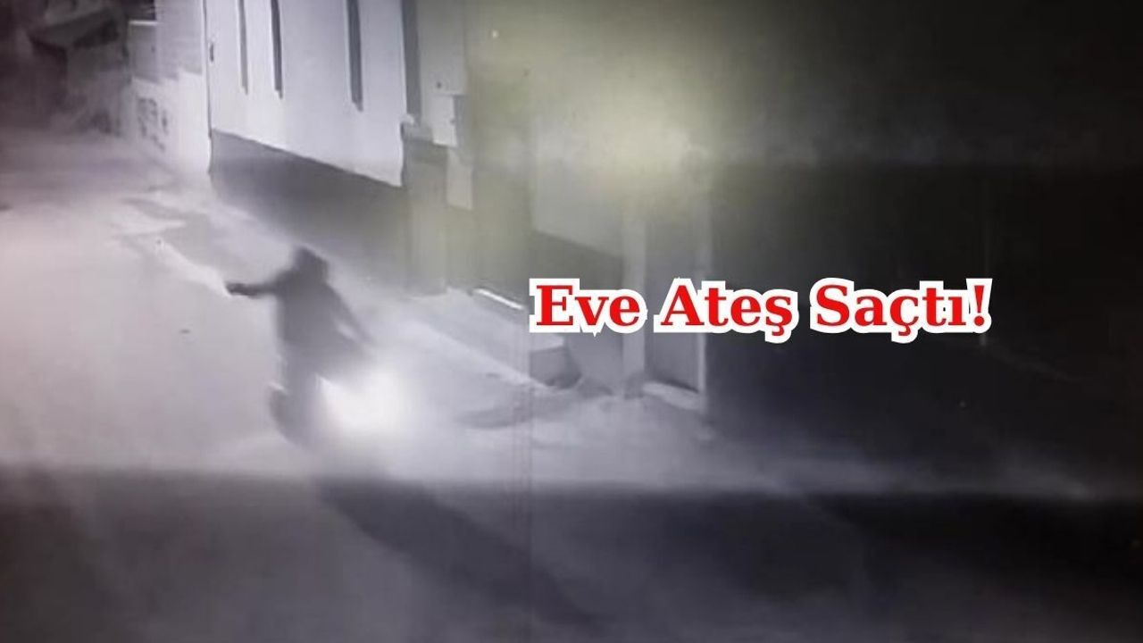 Motosikleti İle Geldi Eve Ateş Saçtı!