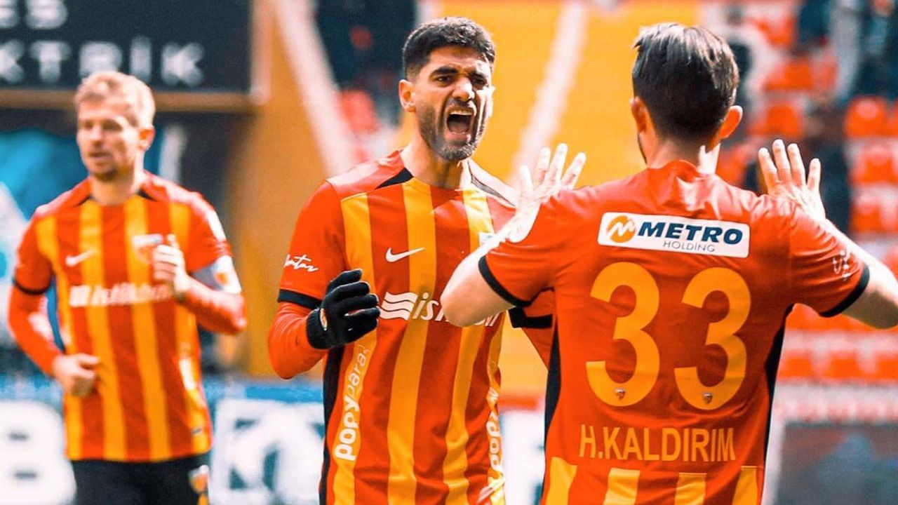Kayserispor'un Hatayspor maçı ilk 11'i belli oldu