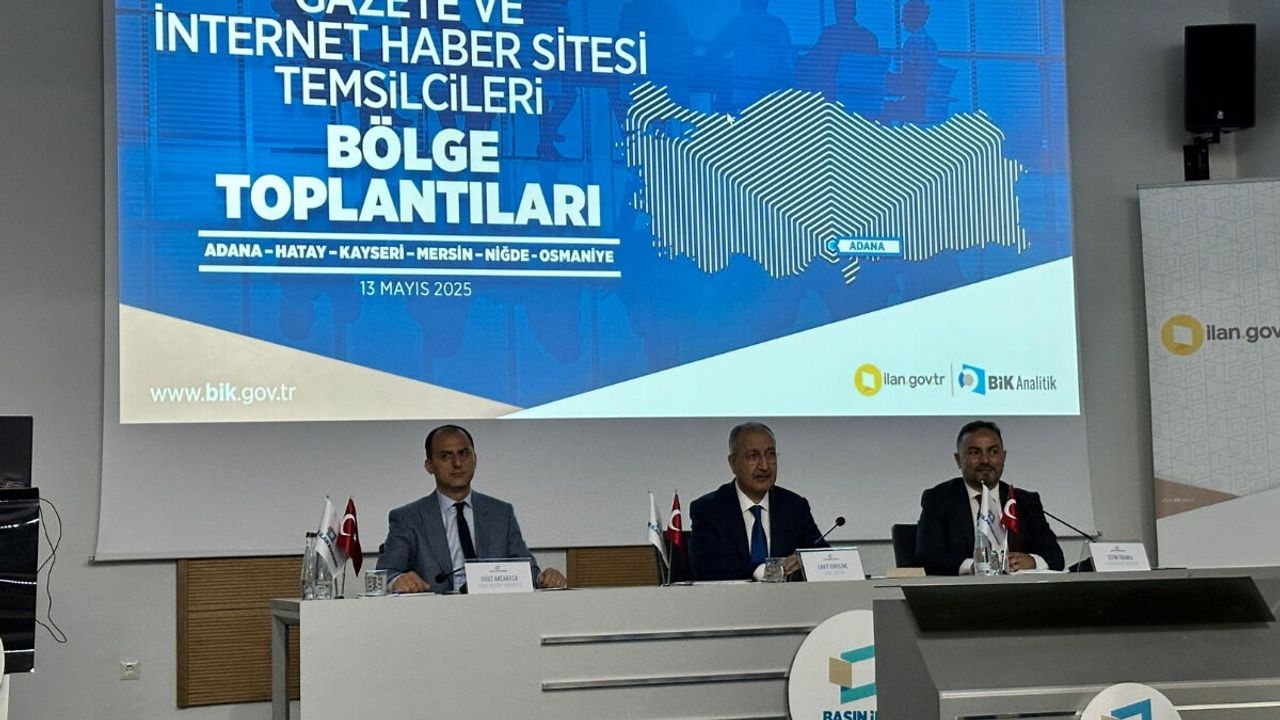 BİK Bölge Toplantısı Adana'da yapıldı: Yerel basının sorunları konuşuldu!