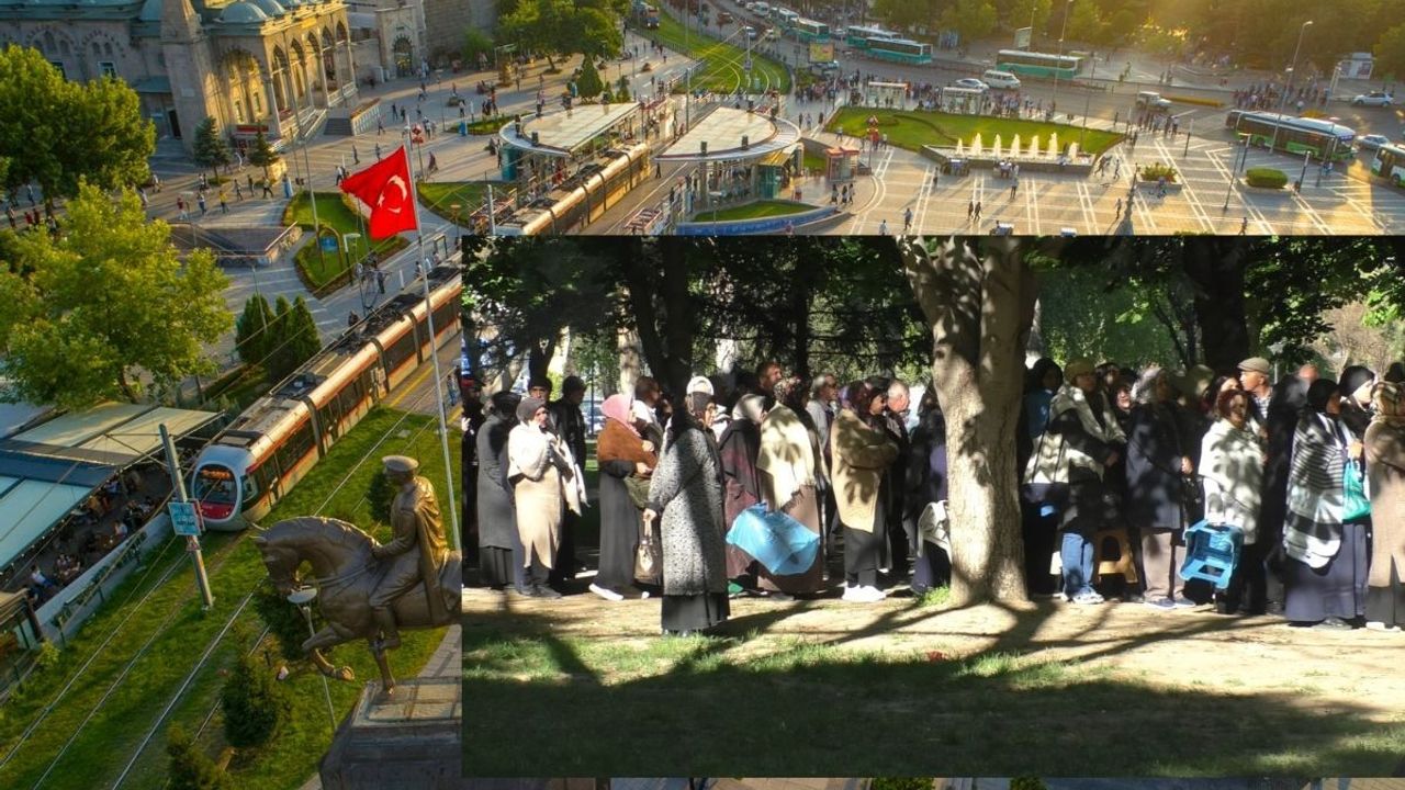 Kayseri’de merakla beklenen o dağıtım gerçekleşti! Geceden uzun kuyruklar oluştu
