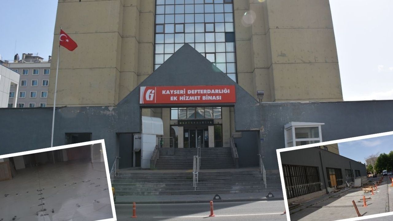 Kayseri kamu binasına ne yapılacak! Çalışmalar başladı