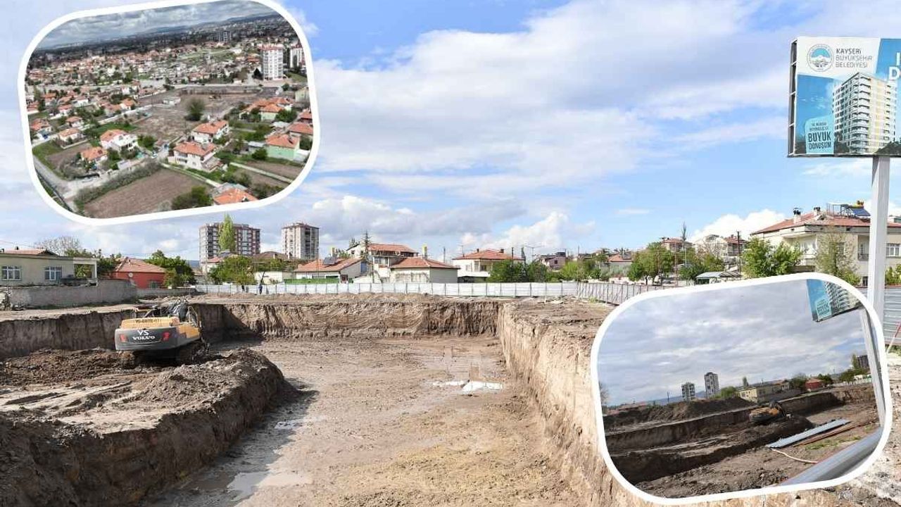 Kayseri'de bir mahallenin daha çehresi değişiyor! 22 bin metrekarelik alan dönüşecek