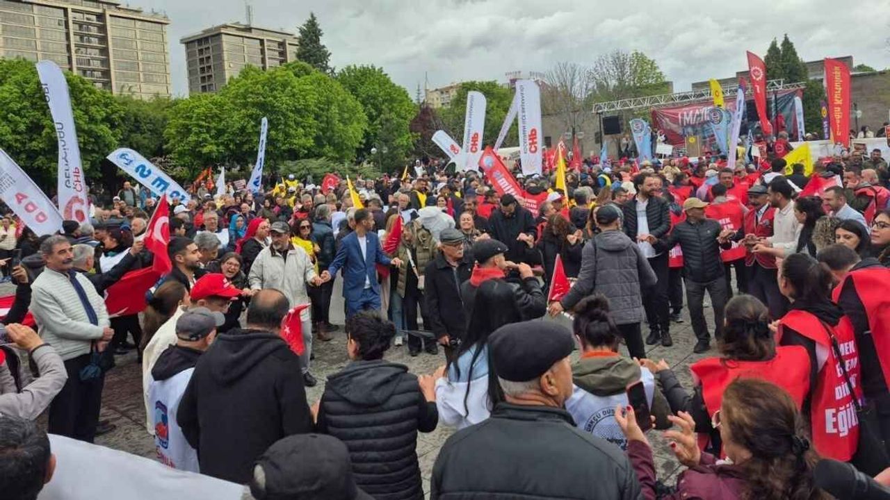 Kayseri'de 1 Mayıs kutlamaları başladı! Mekan değişmedi
