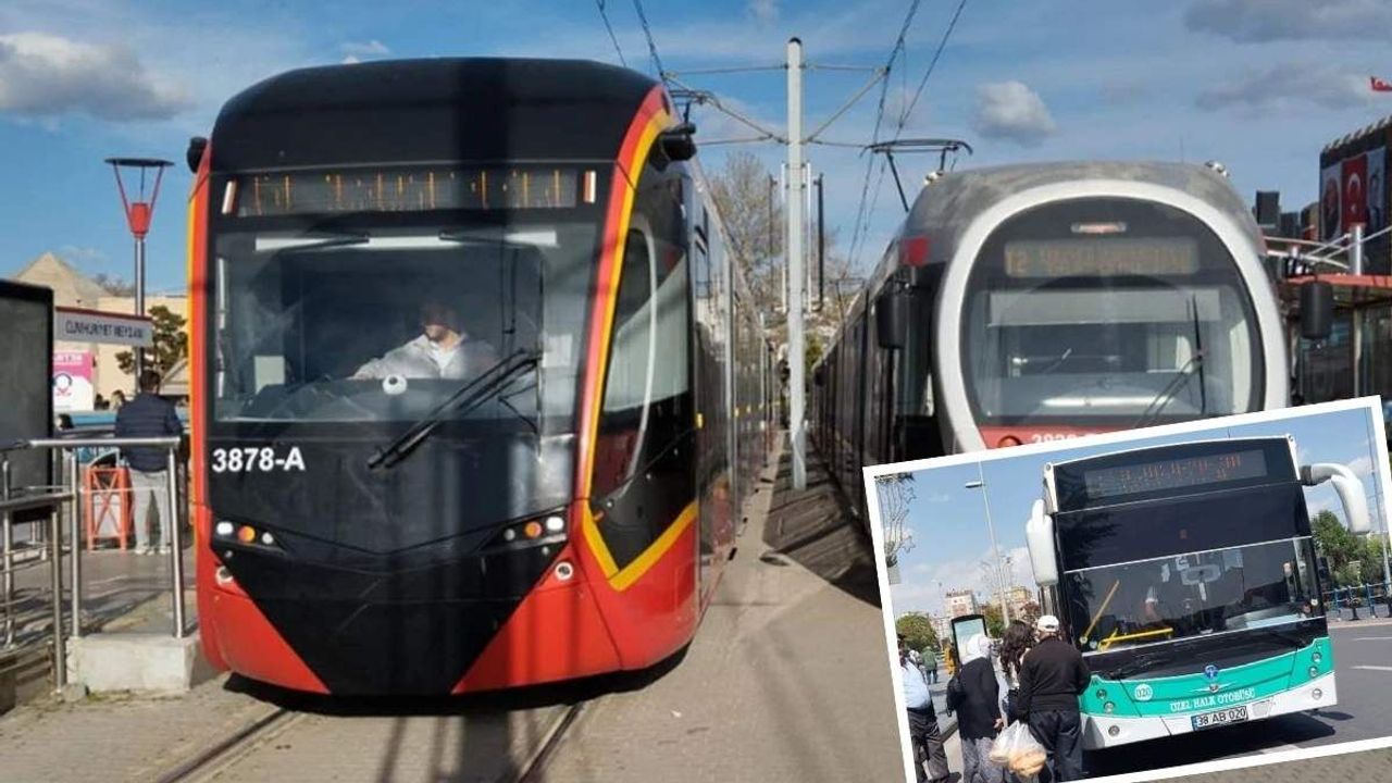 Kayseri'de ulaşım müjdesi! İlk biniş ücretsiz olacak