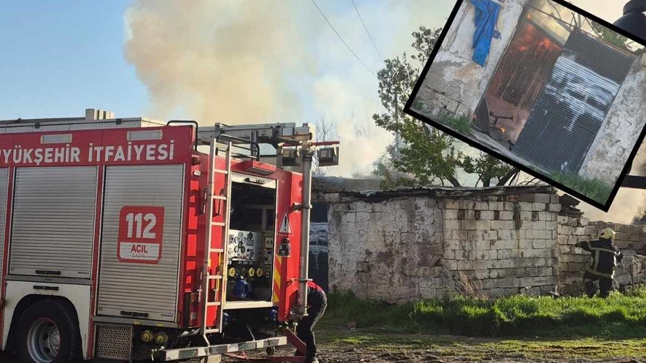 Kayseri’de sabah saatlerinde ev cayır cayır yandı! Yaralılar var