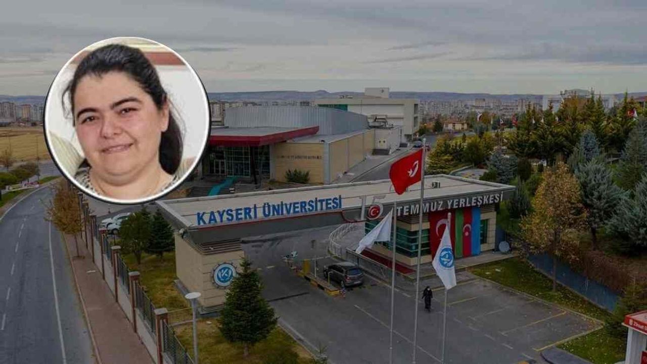 Kayseri Üniversitesini yasa boğan ölüm!