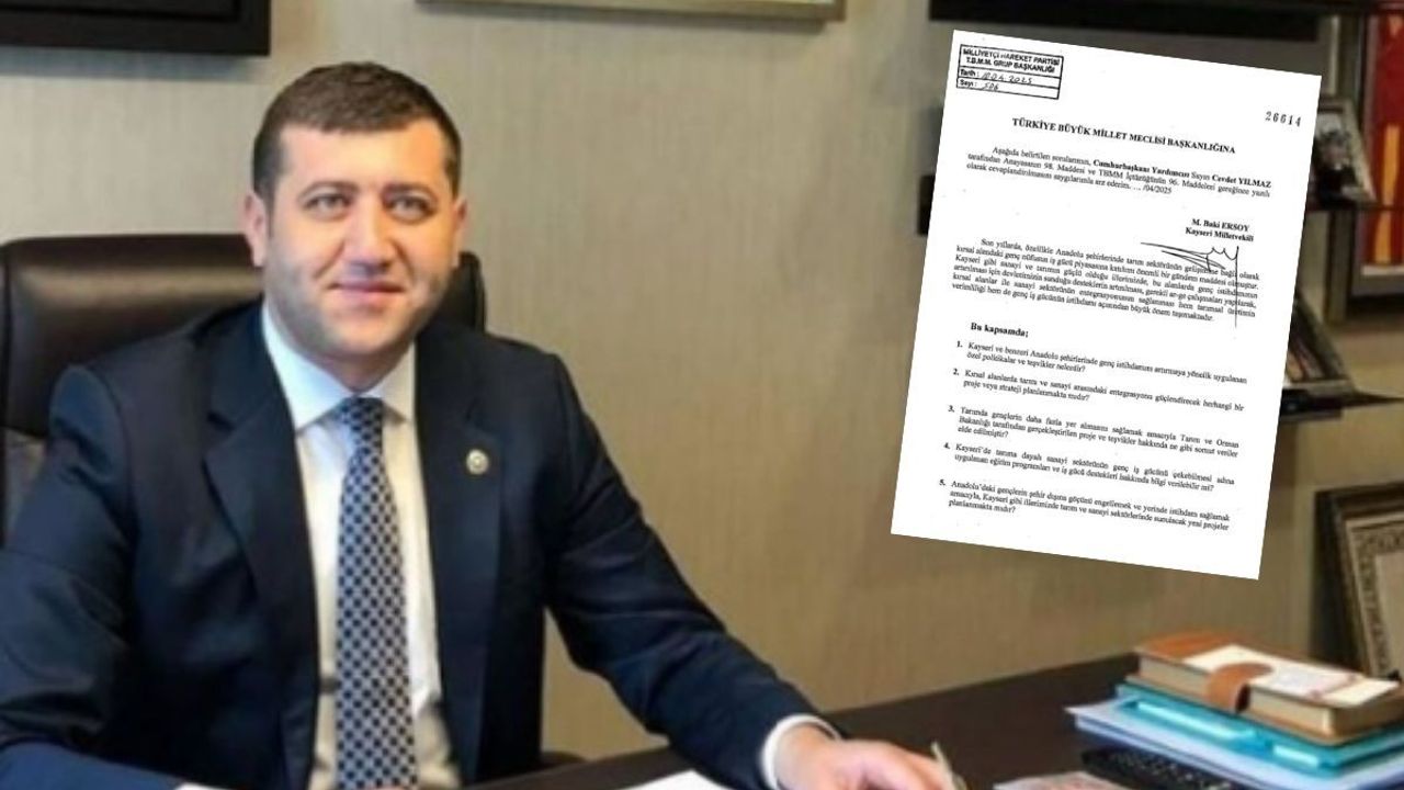 MHP'li Baki Ersoy gençlerin istihdamı için harekete geçti!