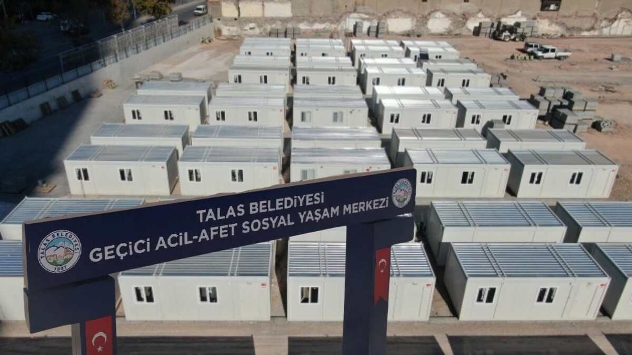 Konya depremi sonrası gözler Talas'a çevrildi: Konteyner Kent projesi ne zaman bitecek?