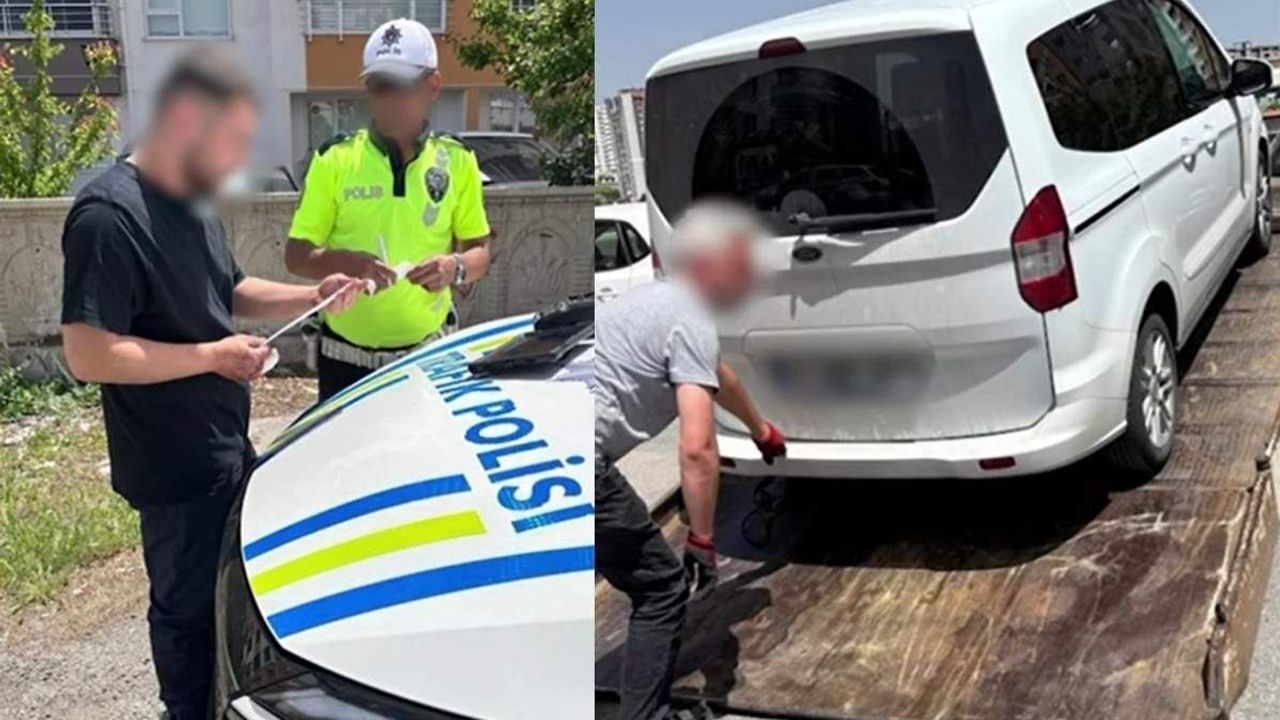 Tartıştığı kişinin üzerine araç sürdü! Sürücüye 3 ayrı ceza verildi