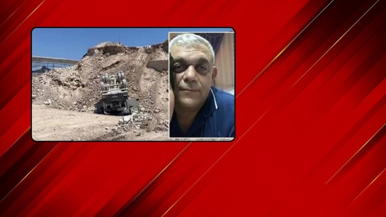 Devrilen aracın altında kalan sürücü feci şekilde can verdi!