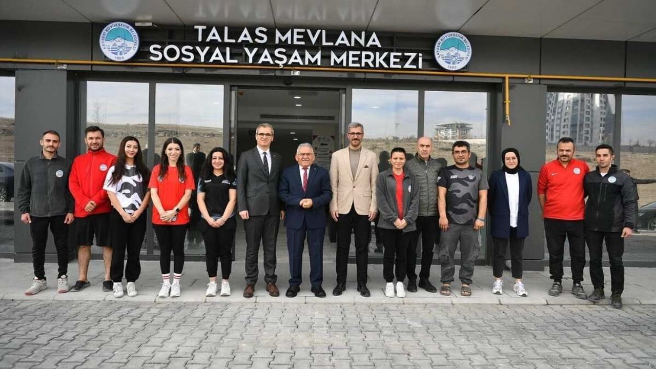 Bu tesis Talas'a çok yakışacak! Yarın açılıyor