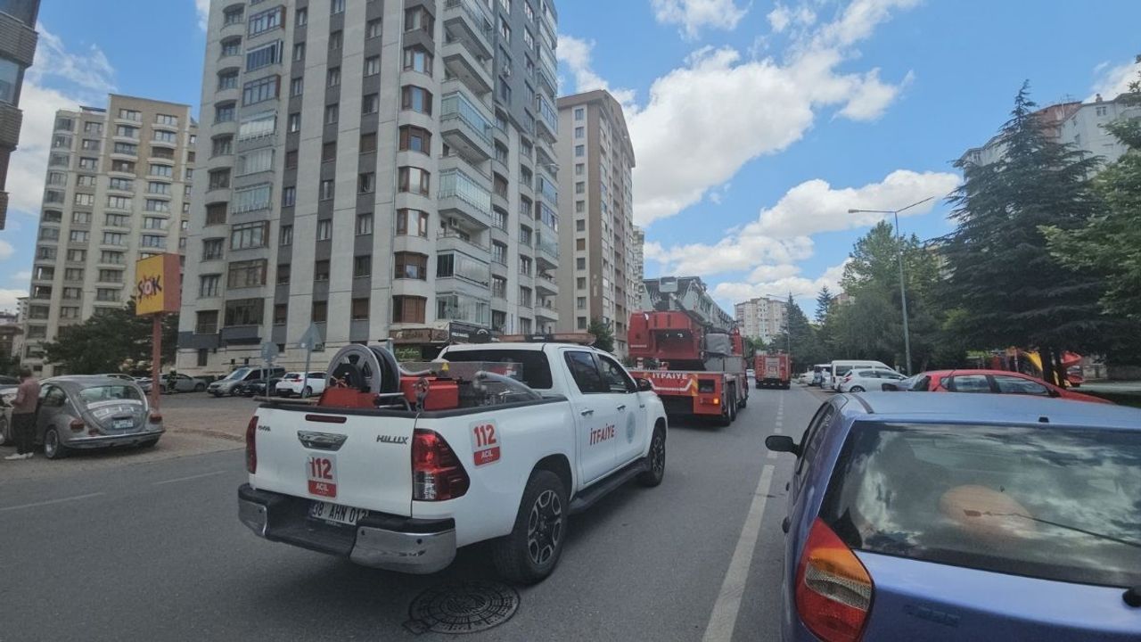 Kayseri'de 13 katlı binada asılsız ihbar! Ekipler harekete geçti