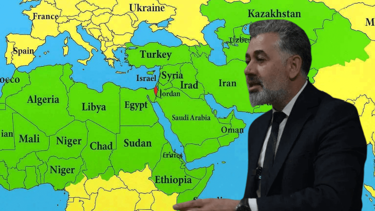 İYİ Partili Kılınç haritayı paylaşıp öfke kustu: Bu utanç bizimdir!