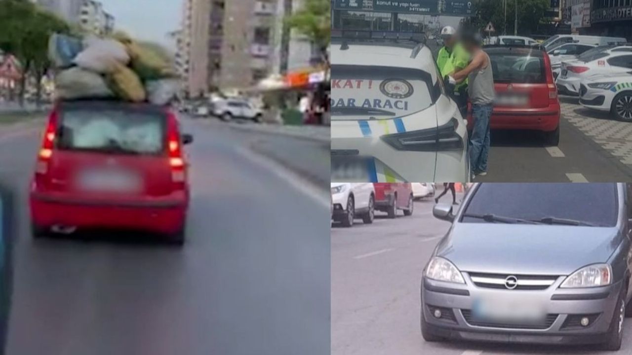 Kayseri'de trafiği tehlikeye atan sürücülere af yok