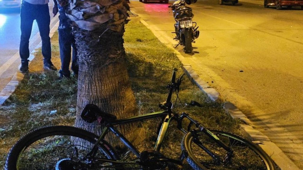 Motosiklet ile bisiklet çarpıştı: 1 ölü, 1 yaralı