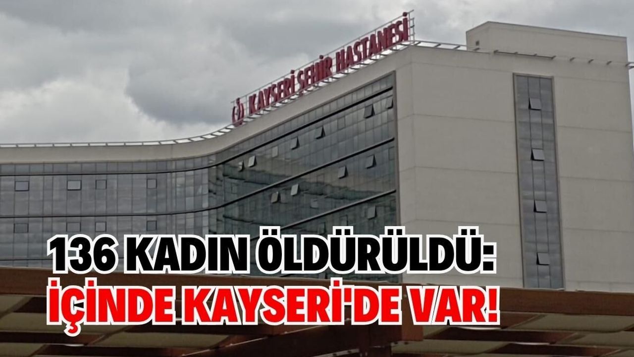 136 kadın öldürüldü: içinde Kayseri'de var!