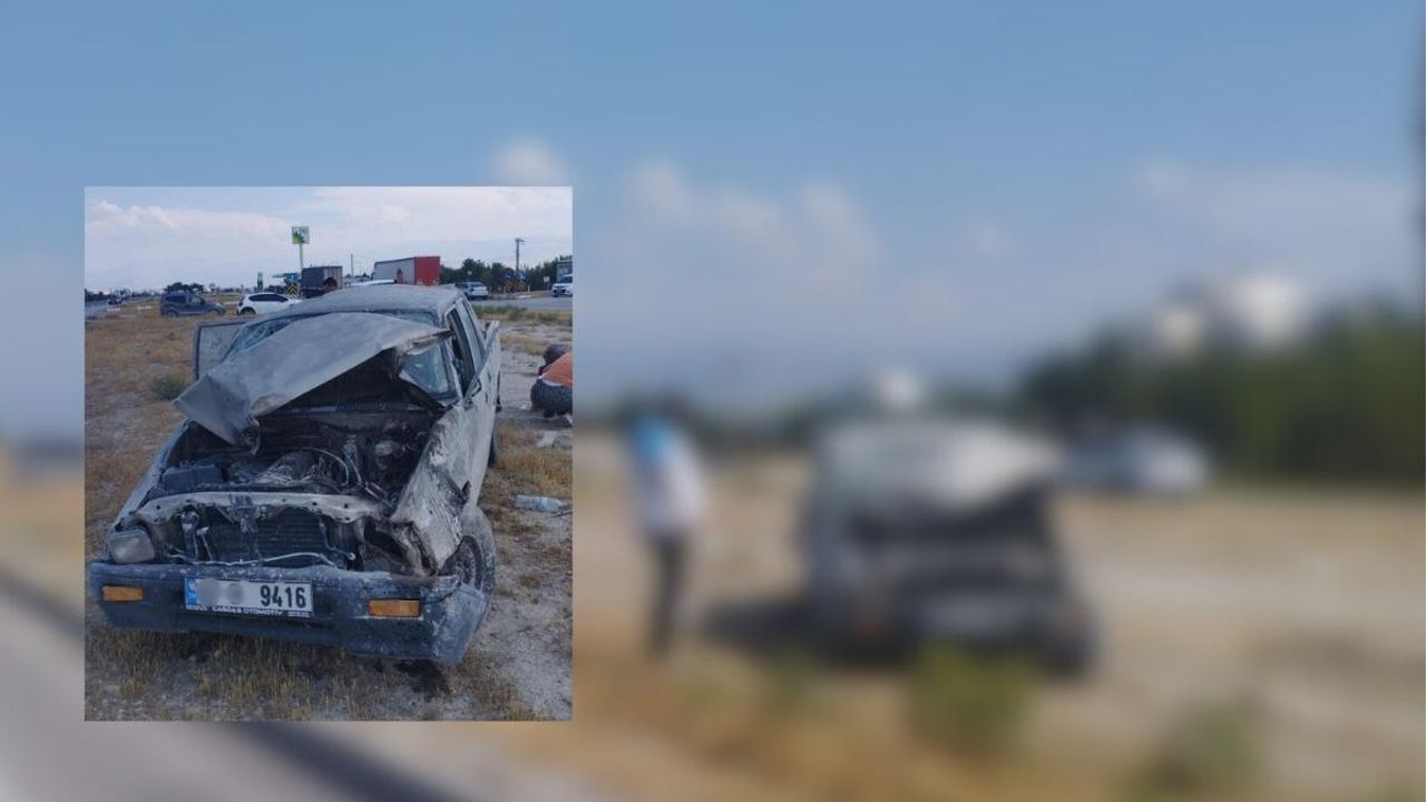 Kamyonet takla attı! 1’İ ağır 5 yaralı!