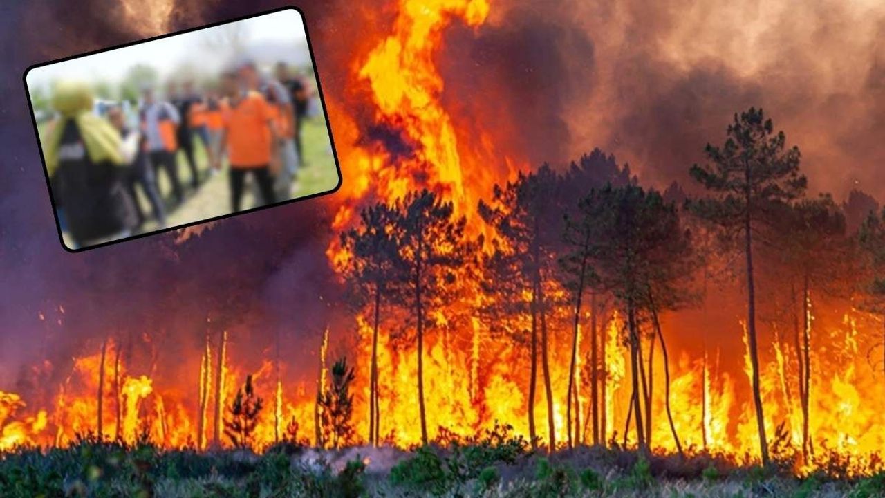 Türkiye yanarken, Kayseri AFAD organizasyon yapıp eğleniyor mu?