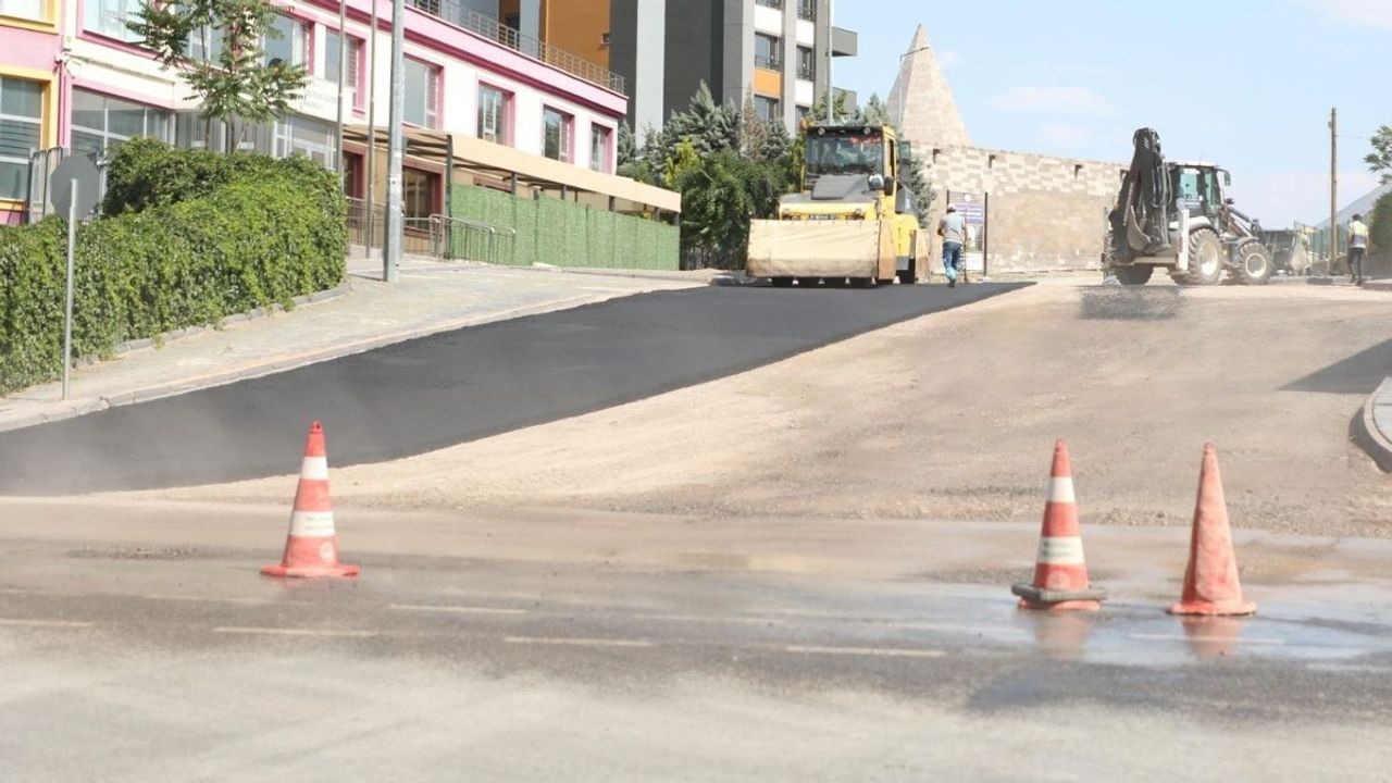 Kayseri'nin lüks mahallesine yatırımlar devam ediyor! Yolları baştan sona değişti