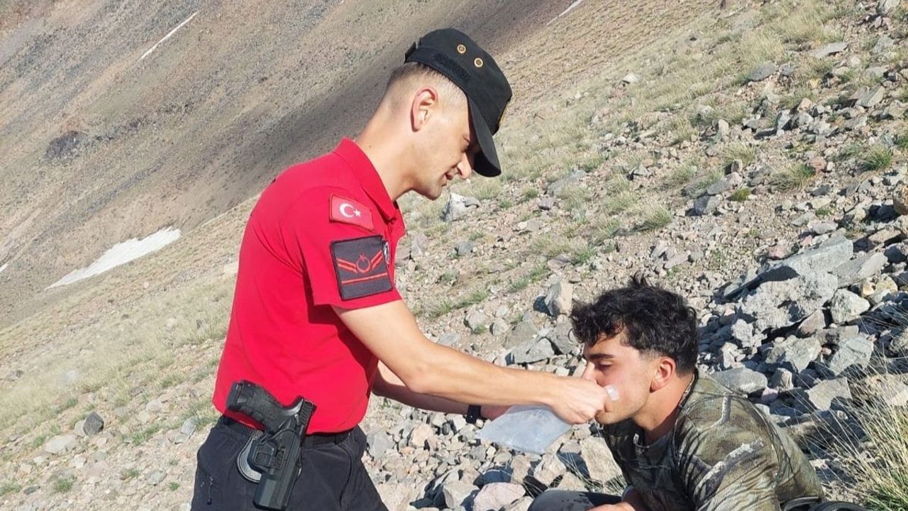 Erciyes dağında kaybolan dağcı kurtarıldı!