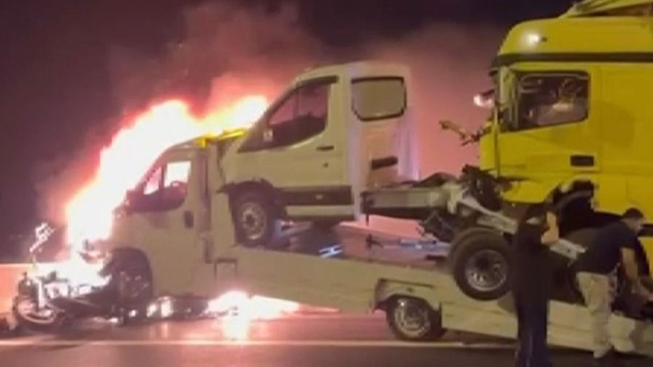 TAG Otoyolu’nda zincirleme kaza: eski baro başkanı hayatını kaybetti