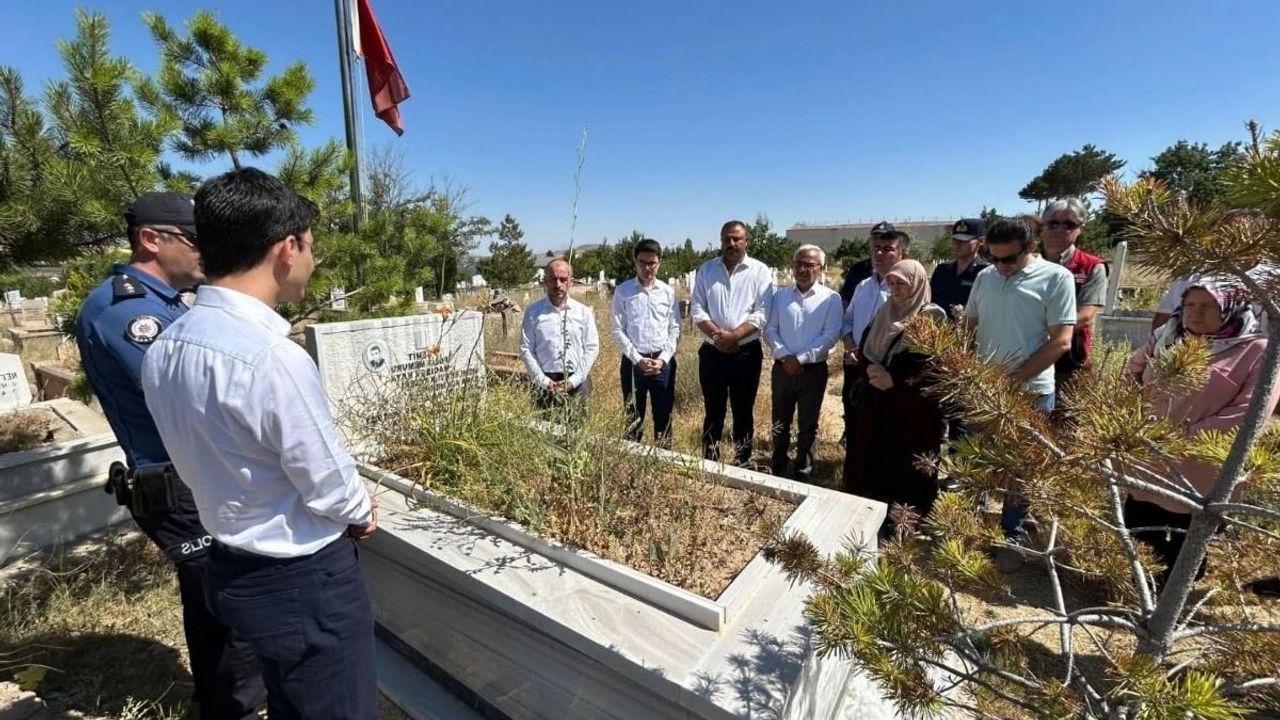 Sarıoğlanlı şehit Hacıbey Kaya 15 Temmuz'da unutulmadı!