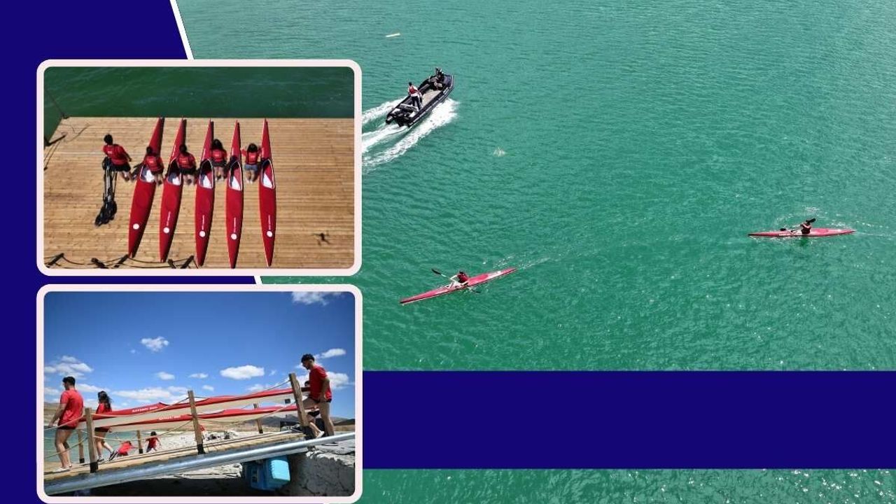 Kayseri’deki kano sporcuları Türkiye Şampiyonası’na Yamula’da hazırlanıyor!