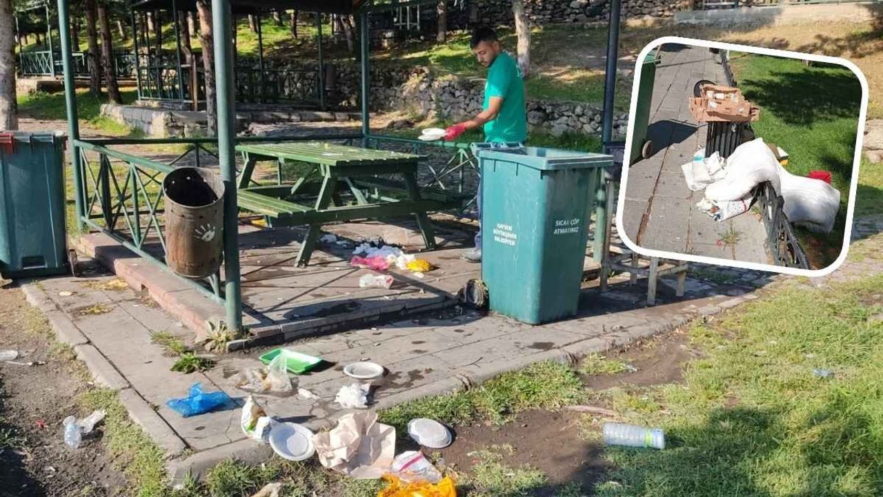 Bu görüntüler Kayseri'ye hiç yakışmadı! Büyükşehir'den uyarı geldi