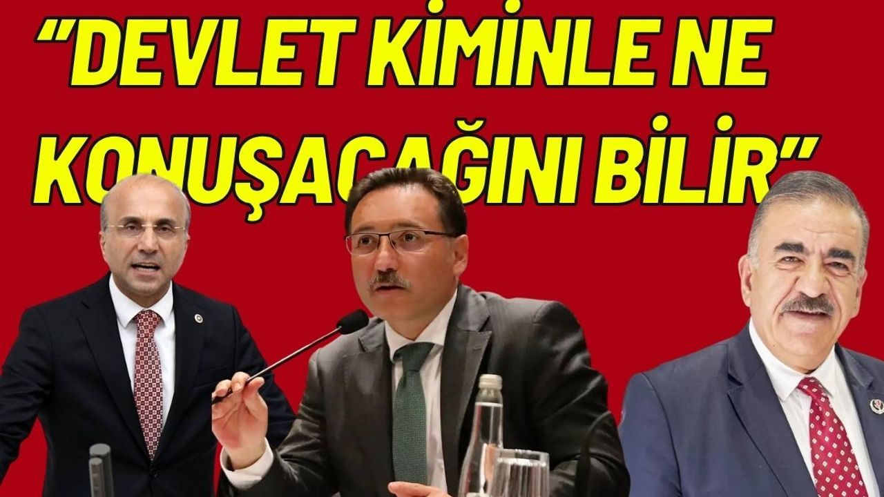 CHP’li Aşkın Genç’e bir tepki de o partiden geldi: ‘’Devlet kiminle ne konuşacağını bilir’’