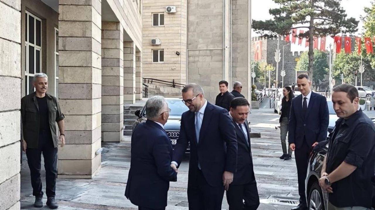 Merkez Bankası Başkanı Karahan'dan Kayseri Valiliği'ne ziyaret