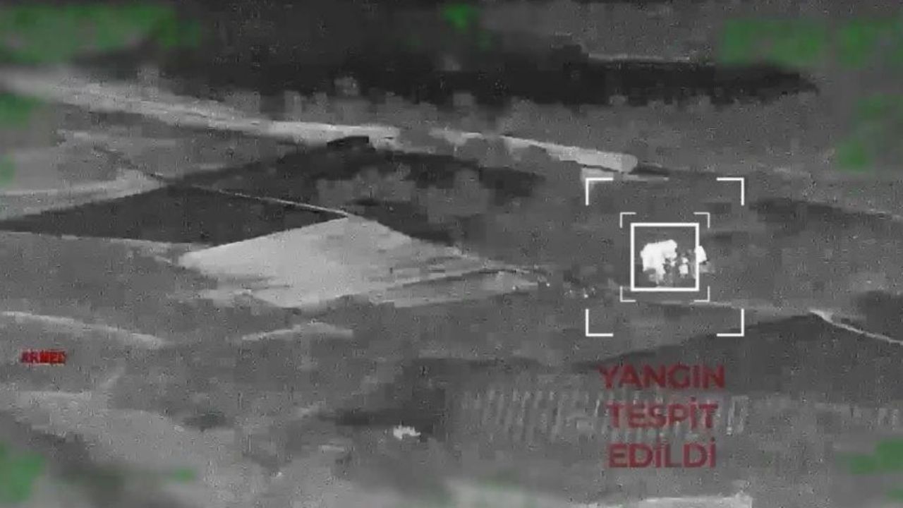 Orman Yangınına sebep olan 3 Kişi Tutuklandı