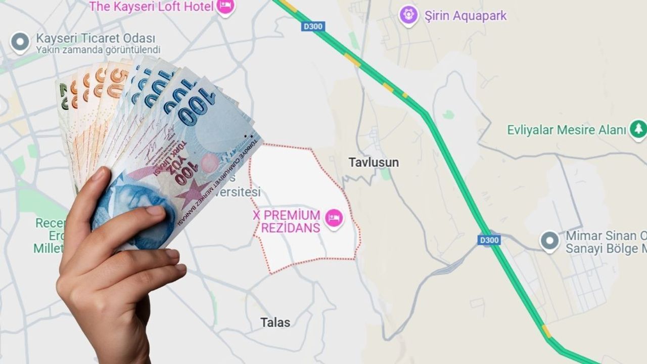 Talas'ta yatırımcıya 85 milyon TL'lik büyük fırsat!