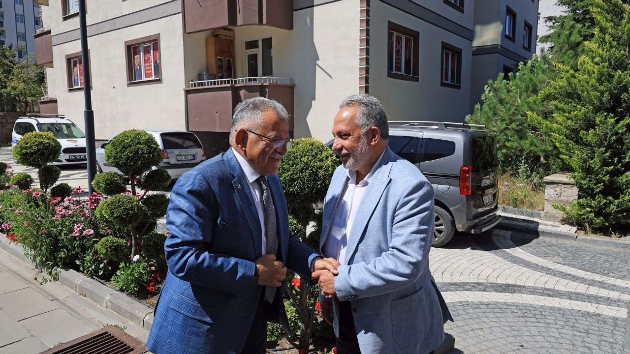 Talas'ta büyük buluşma: Yeni projeler için bir araya geldiler!