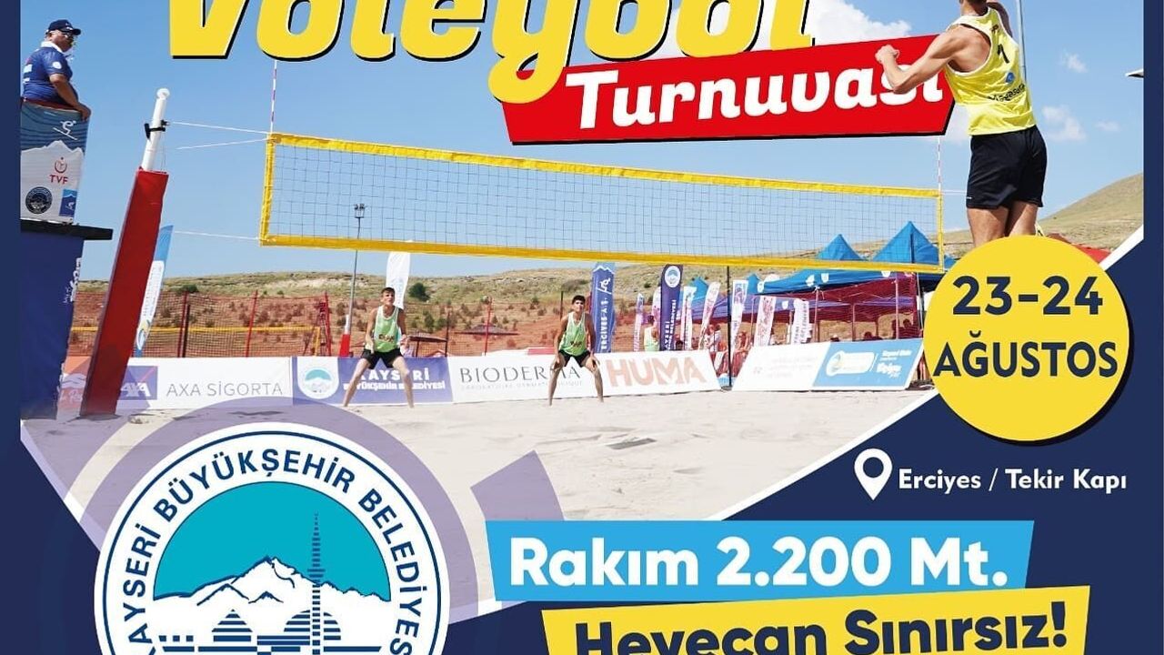 Spor'un zirvesinde,Erciyes'te büyük turnuva başlıyor