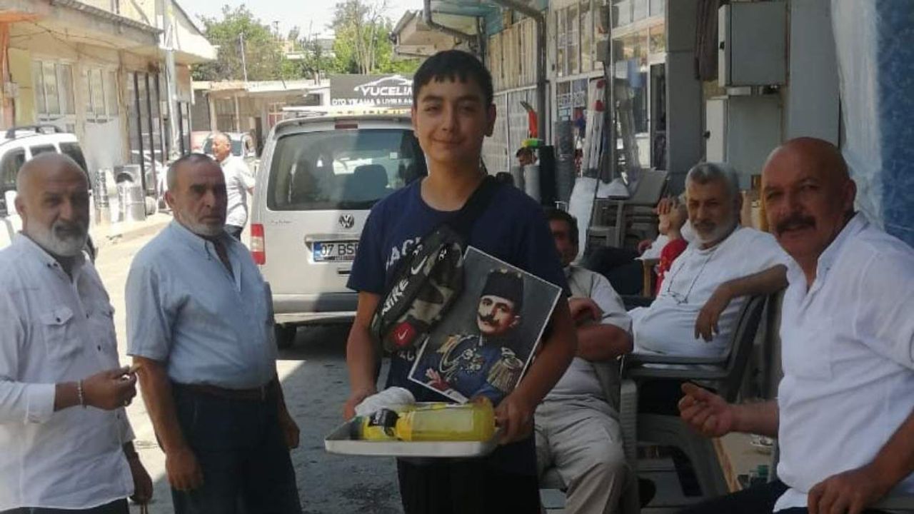 12 yaşındaki Göktürk’ten Enver Paşa’ya vefa: Tomarza’da anma etkinliği düzenledi
