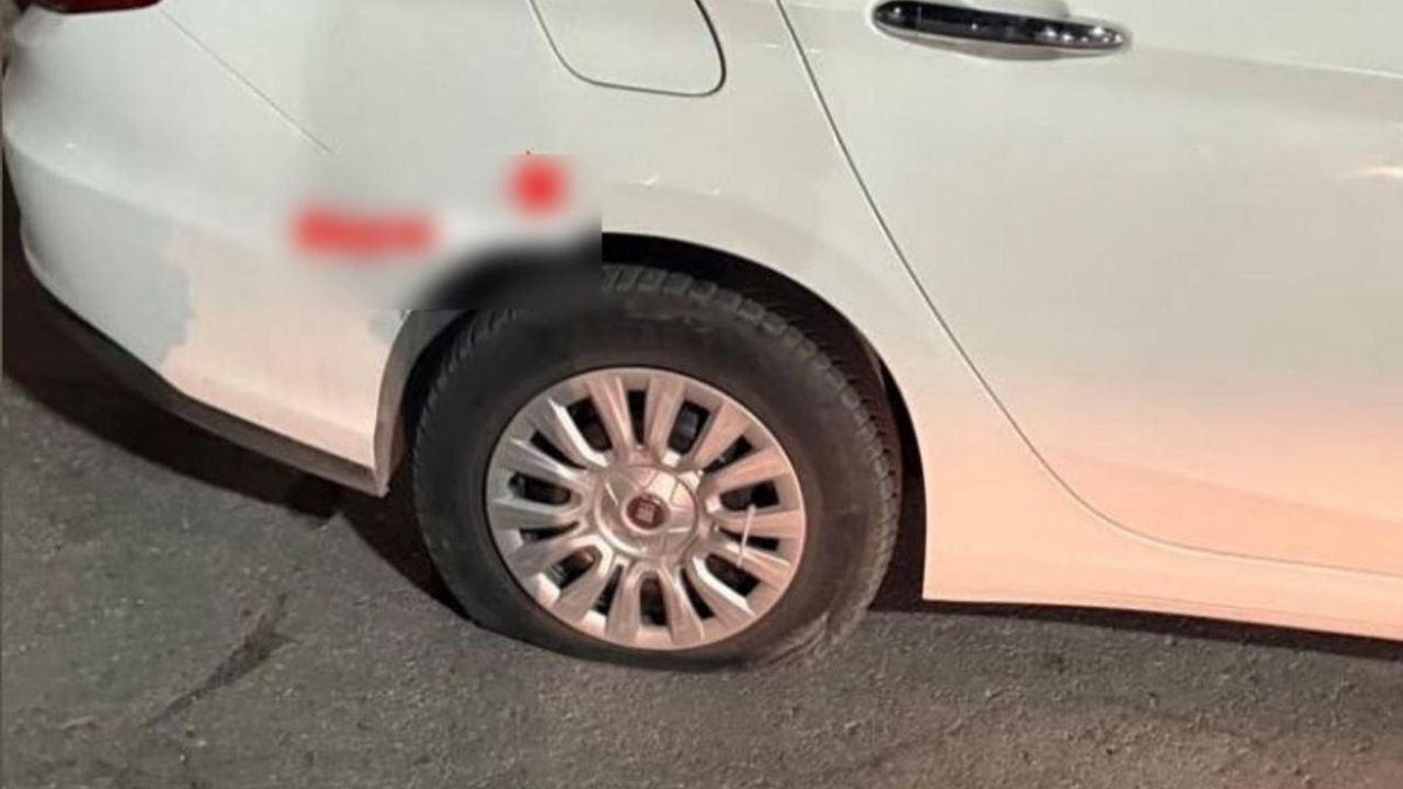 Mahalleyi ayağa kaldıran olay: 13 Aracın lastikleri kesildi!
