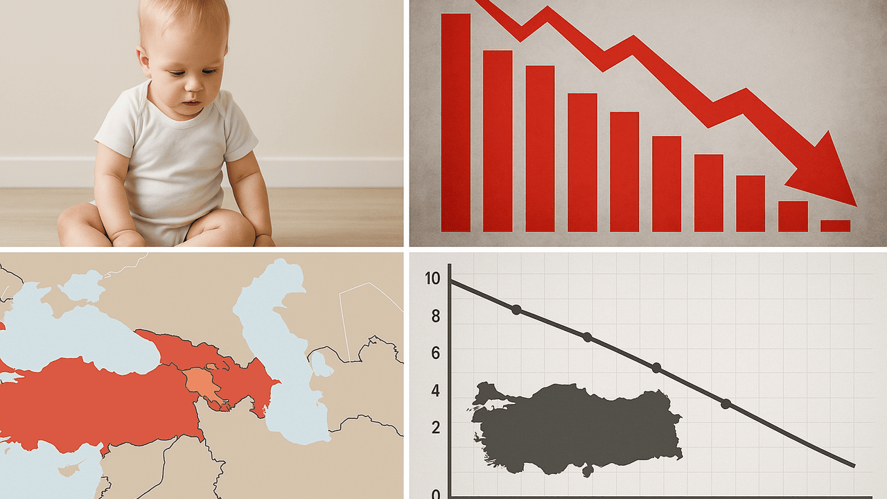 Türkiye de büyük düşüş var! Komşu ülkelerde ve Kayseri’de bu durum nasıl