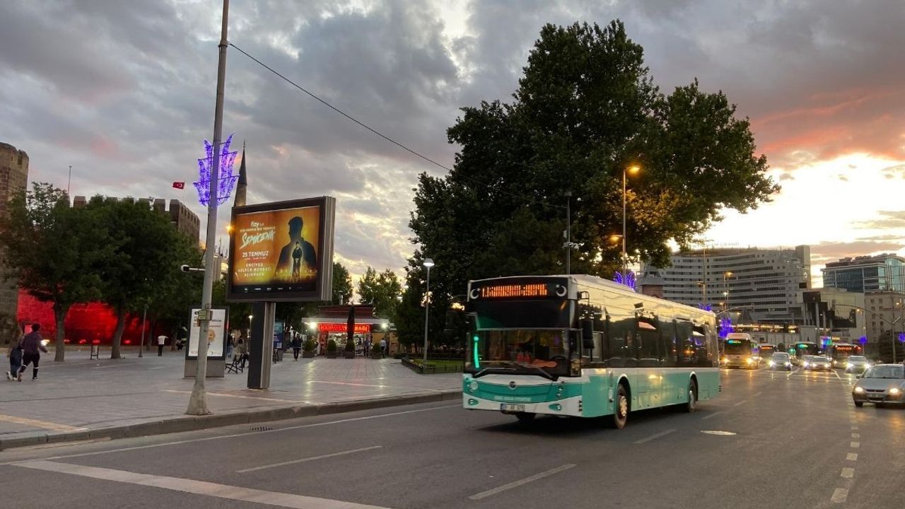 Kayseri ulaşımda yeni dönem! Eski ve klimasız otobüsler tamamen devre dışı