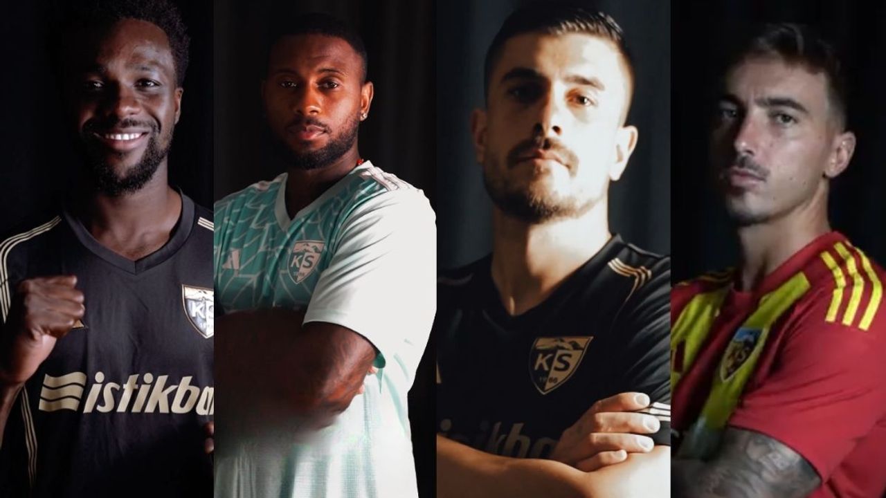 5 futbolcu resmen Kayserispor’da! İmzalar atıldı