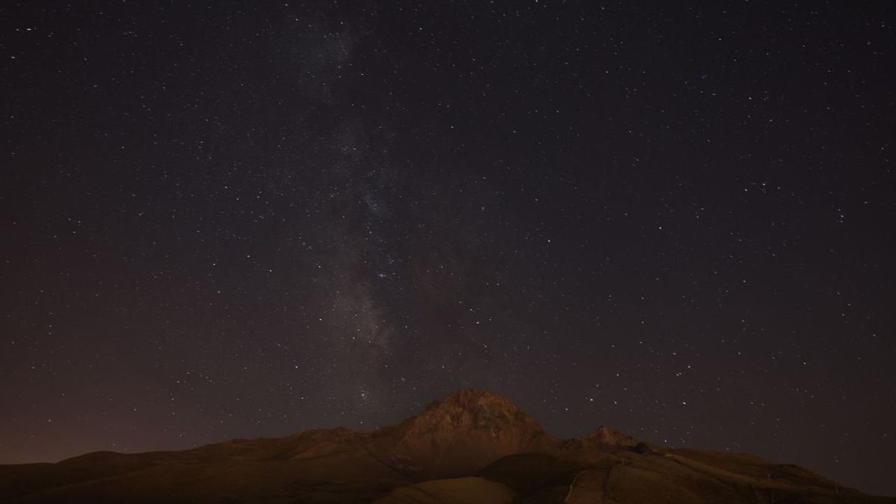 Meteor yağmuru için gözler Erciyes semalarında! Gökyüzü göz kamaştıracak