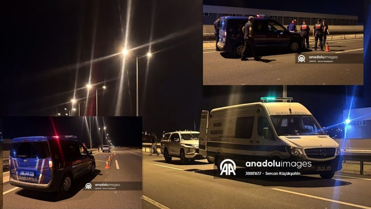 Kayseri'de motosiklet kazası: 23 Yaşındaki sürücü hayatını kaybetti!