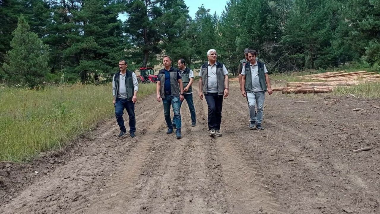 Kayseri’de bölge müdürlüğü harekete geçti! Yeni yol yapılıyor