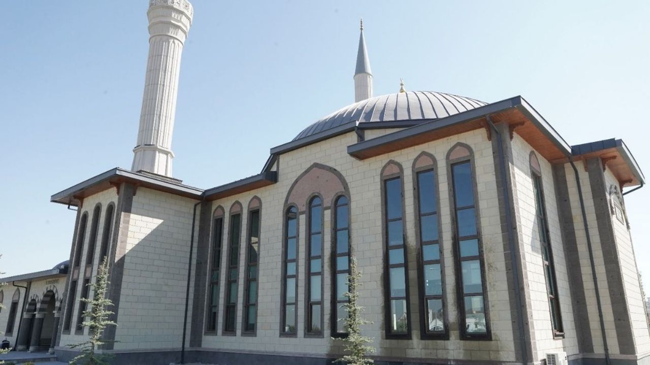 Melikgazi'de yeni Cami hizmete giriyor