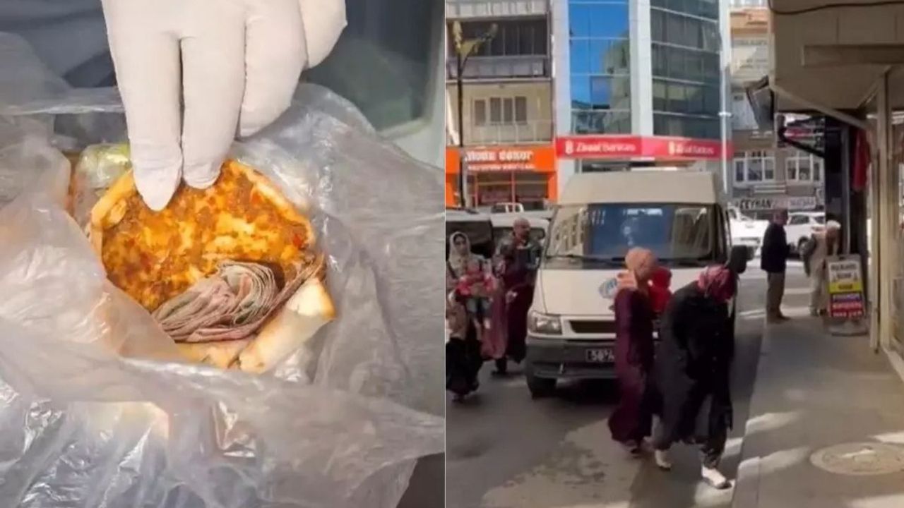 Dilencinin parayı nereye sakladığına bakın!