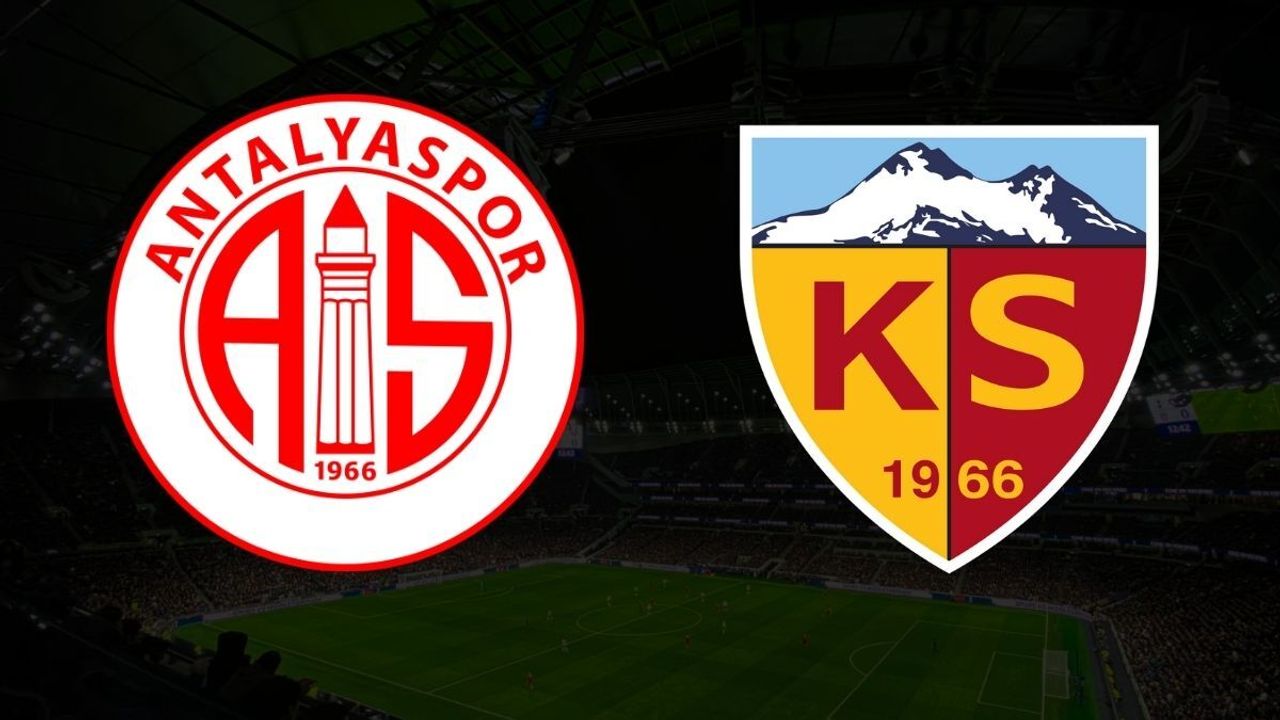Antalyaspor Kayserispor maçı ne zaman? Hangi kanalda?